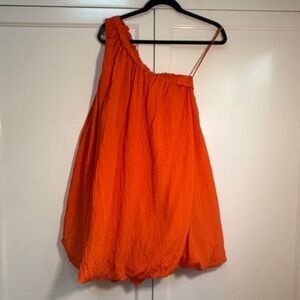 Elizabeth and James One Shoulder Mini Dress🍊